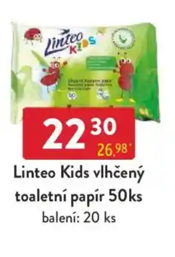 Qanto Linteo Kids vlhčený toaletní papír nabídka