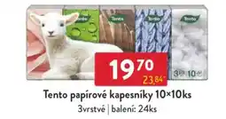 Qanto Tento papírové kapesníky nabídka