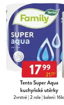 Qanto Tento Super Aqua kuchyňské utěrky nabídka