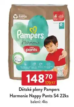 Qanto Dětské pleny Pampers Harmonie Nappy Pants S4 nabídka