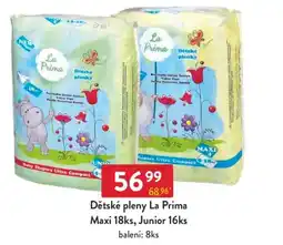 Qanto Dětské pleny La Prima nabídka