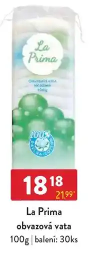 Qanto La Prima obvazová vata nabídka