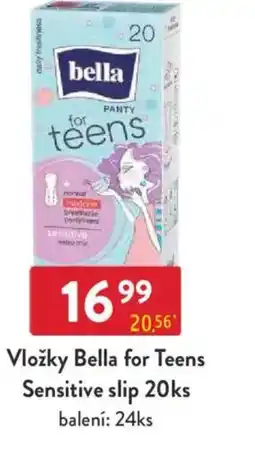 Qanto Vložky Bella for Teens Sensitive slip nabídka
