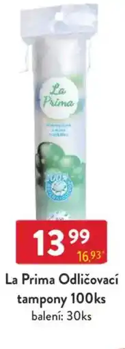 Qanto La Prima Odličovací tampony nabídka