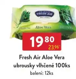 Qanto Fresh Air Aloe Vera ubrousky vlhčené nabídka