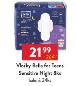 Qanto Vložky Bella for Teens Sensitive Night nabídka