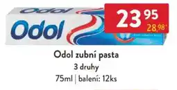 Qanto Odol zubní pasta nabídka
