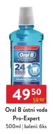 Qanto Oral B ústní voda Pro-Expert nabídka