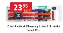 Qanto Zubní kartáček Pharmacy Lotos 2+1 měkký nabídka