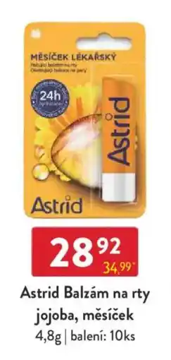 Qanto Astrid Balzám na rty jojoba, měsíček nabídka