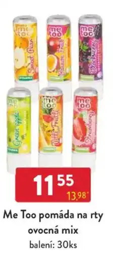 Qanto Me Too pomáda na rty ovocná mix nabídka