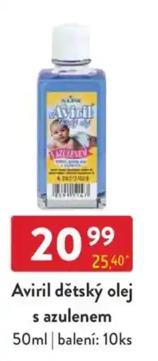 Qanto Aviril dětský olej s azulenem nabídka