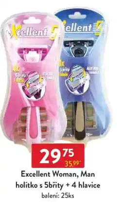 Qanto Excellent Woman, Man holítko s 5břity + 4 hlavice nabídka