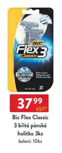 Qanto Bic Flex Classic 3 bříté pánské holítko nabídka