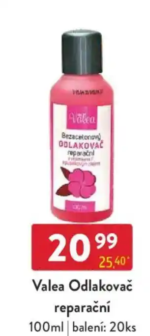 Qanto Valea Odlakovač reparační nabídka