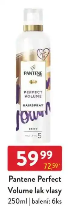 Qanto Pantene Perfect Volume lak vlasy nabídka