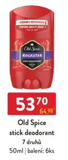 Qanto Old Spice stick deodorant nabídka