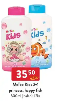 Qanto MeToo Kids 2v1 princess, happy fish nabídka
