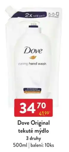 Qanto Dove Original tekuté mýdlo nabídka