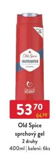 Qanto Old Spice sprchový gel nabídka