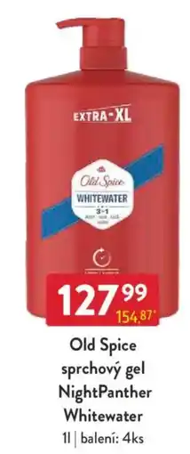 Qanto Old Spice sprchový gel NightPanther Whitewater nabídka