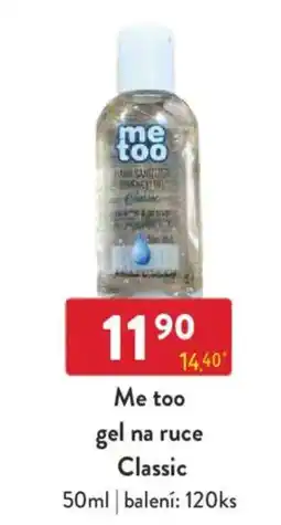 Qanto Me too gel na ruce Classic nabídka
