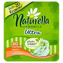 Jip Naturella Camomile Ultra normal hygienické vložky s jemnou vůní 20 ks nabídka