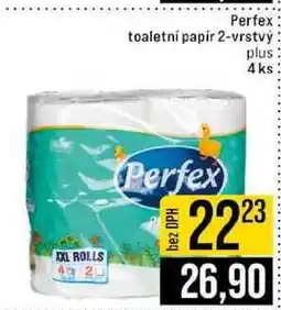Jip Perfex toaletní papír 2-vrstvý plus 4ks nabídka