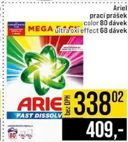 Jip Ariel prací prášek 68 - 80 dávek nabídka