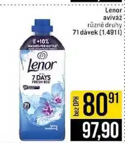 Jip Lenor aviváž různé druhy 71 dávek nabídka