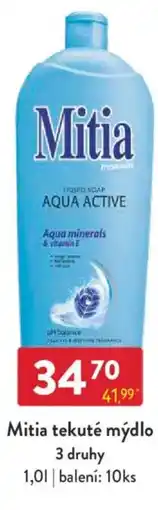 Qanto Mitia tekuté mýdlo nabídka