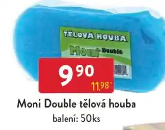 Qanto Moni Double tělová houba nabídka