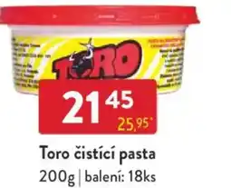 Qanto Toro čistící pasta nabídka
