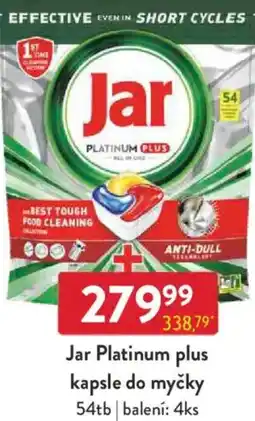 Qanto Jar Platinum plus kapsle do myčky nabídka