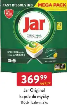 Qanto Jar Original kapsle do myčky nabídka