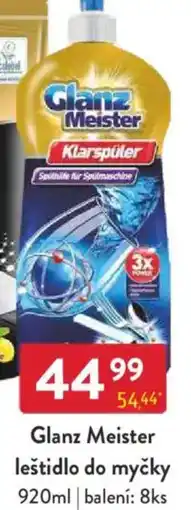 Qanto Glanz Meister leštidlo do myčky nabídka