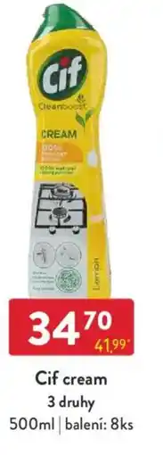 Qanto Cif cream nabídka
