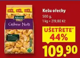 Lidl Kešu ořechy, 500 g nabídka