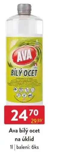 Qanto Ava bílý ocet na úklid nabídka