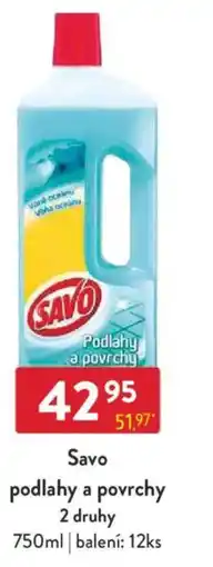 Qanto Savo podlahy a povrchy nabídka