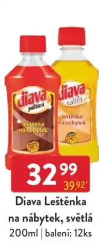 Qanto Diava Leštěnka na nábytek, světlá nabídka