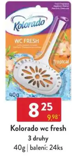 Qanto Kolorado wc fresh nabídka