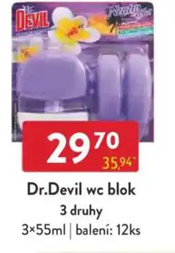 Qanto Dr.Devil wc blok nabídka