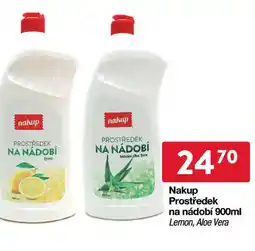Qanto Nakup Prostředek na nádobí Lemon, Aloe Vera nabídka