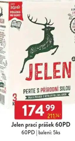 Qanto Jelen prací prášek 60PD nabídka