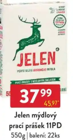 Qanto Jelen mýdlový prací prášek 11PD nabídka