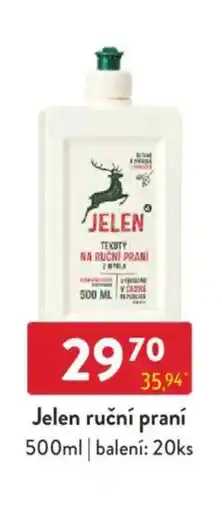 Qanto Jelen ruční praní nabídka