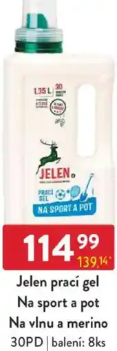 Qanto Jelen prací gel Na sport a pot Na vlnu a merino nabídka