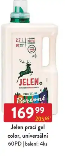 Qanto Jelen prací gel color, univerzální nabídka