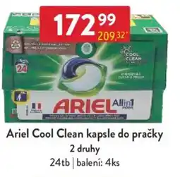 Qanto Ariel Cool Clean kapsle do pračky nabídka